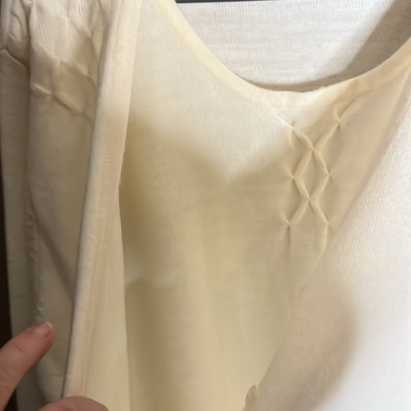 Double layer attached sweater cream - Picture 4 of 5
